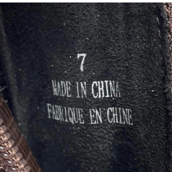 JEFFREY CAMPBELL Size 7 Damon Snakeskin Embossed Brown Lizard Gold Combat Boot - Picture 2 of 12